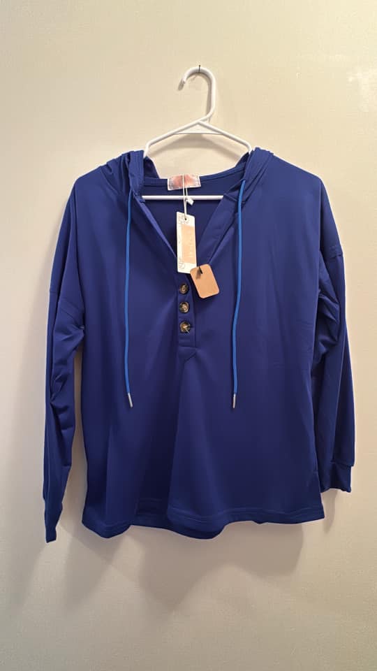 Royal Blue Top