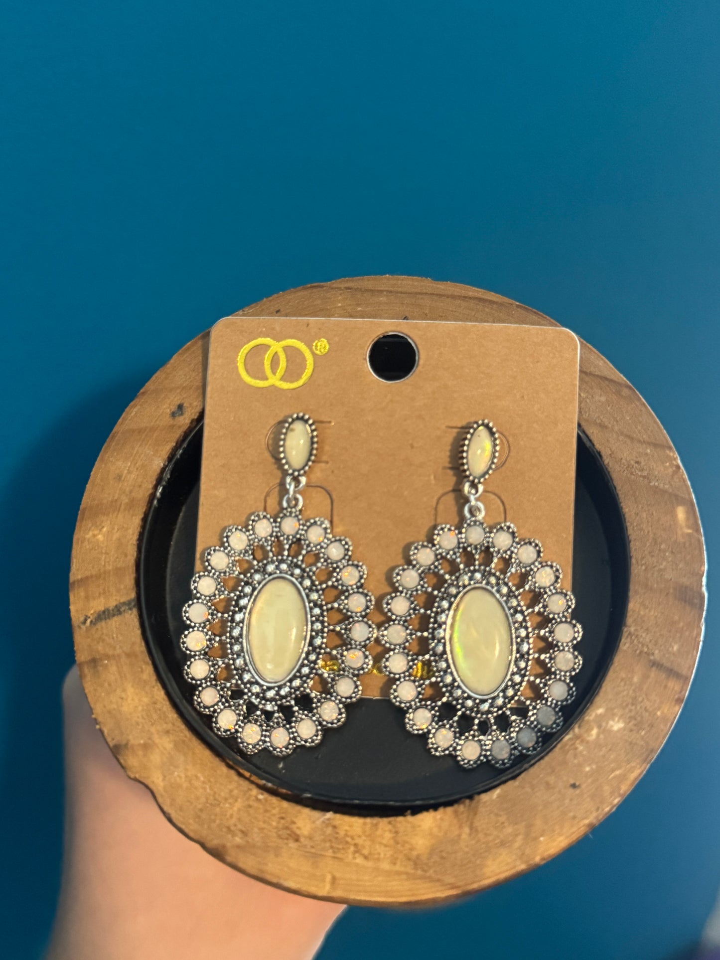 Vintage Lace Drop Earrings