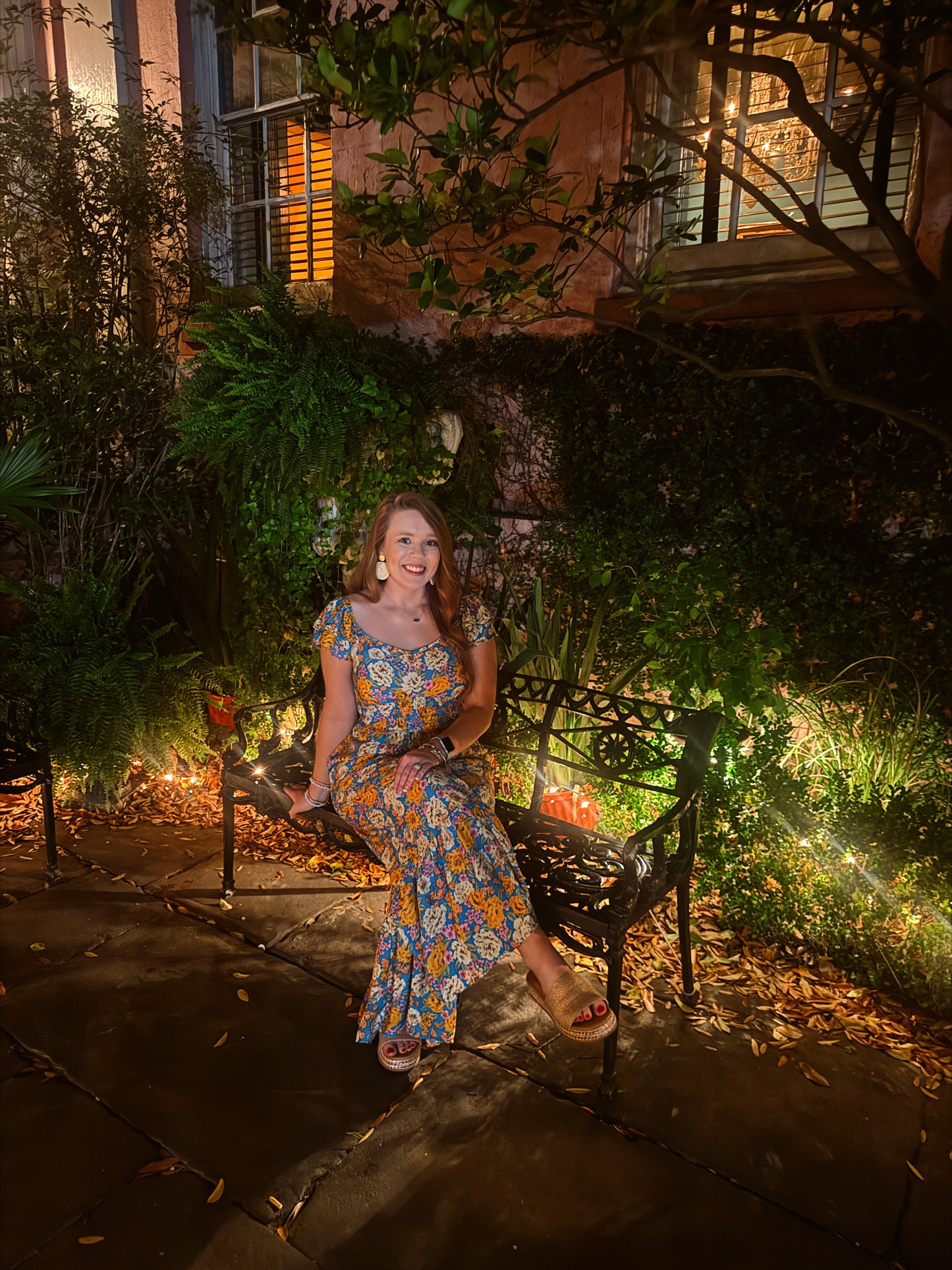 Yellow Floral Jumpsuit