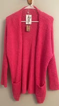 Pink Popcorn Cardigan